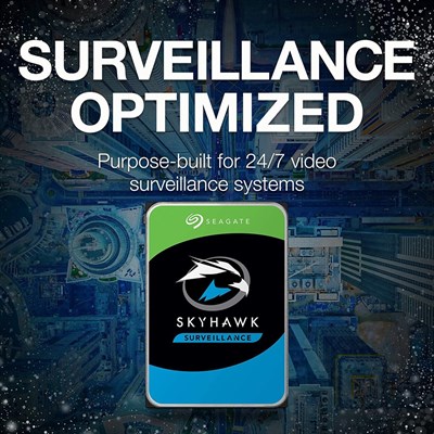 Seagate Skyhawk 8TB Surveillance Hard Drive 3.5" SATA ST8000VX004