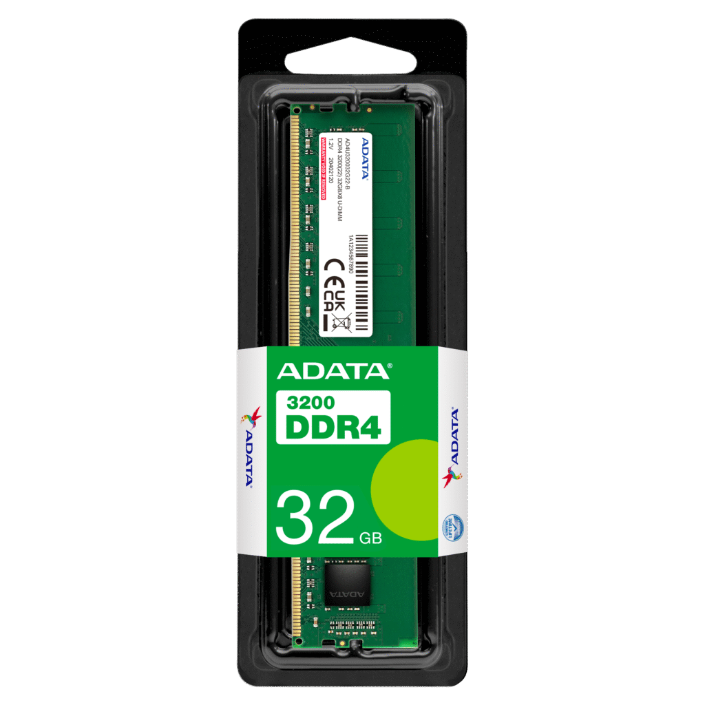 ADATA 32GB DDR4 U-DIMM 3200MHz Desktop Memory RAM Pakistan